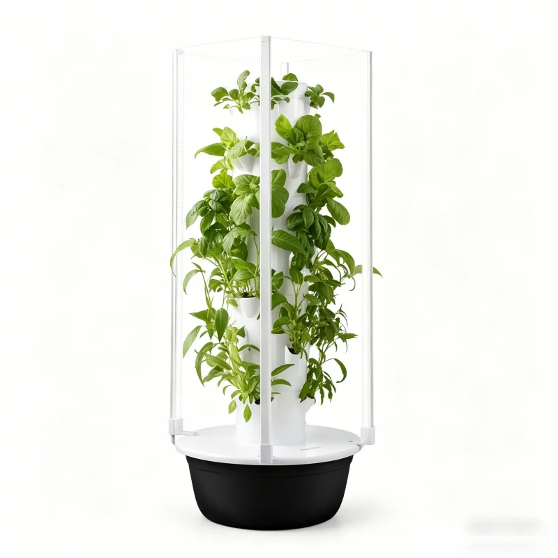 Hydroponic Tower Planter - 5-Layer Spacetree Hydroponic Tower Indoor Smart