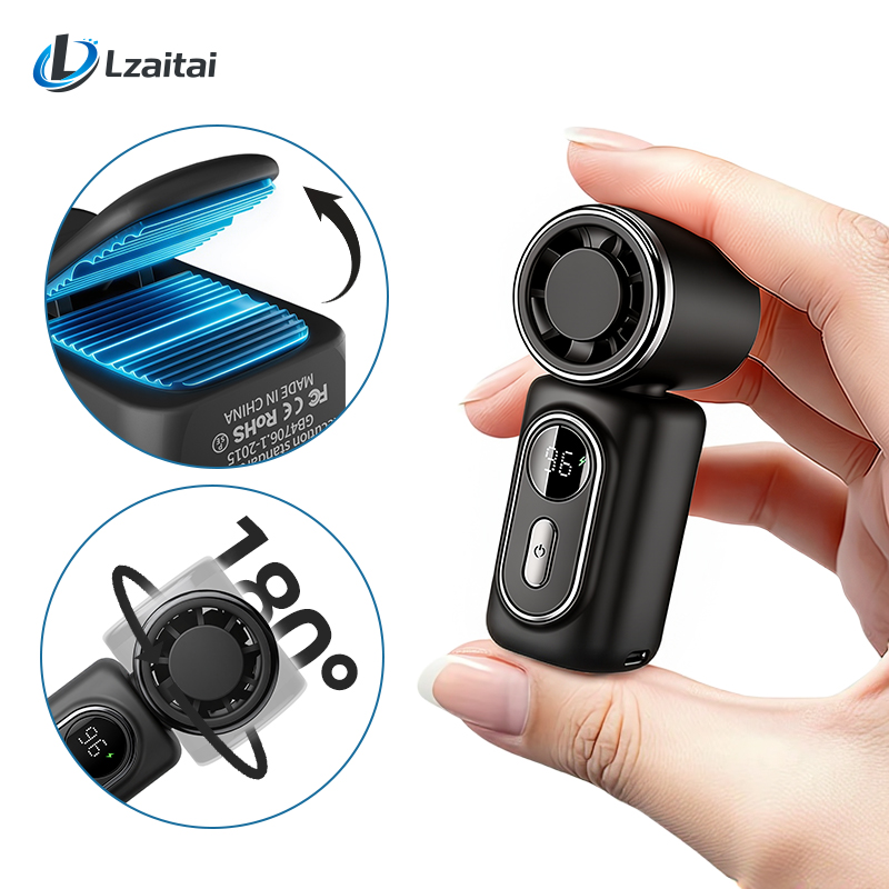 Oscillating Fan Clip - Portable Mini Fan Handheld Small Fan