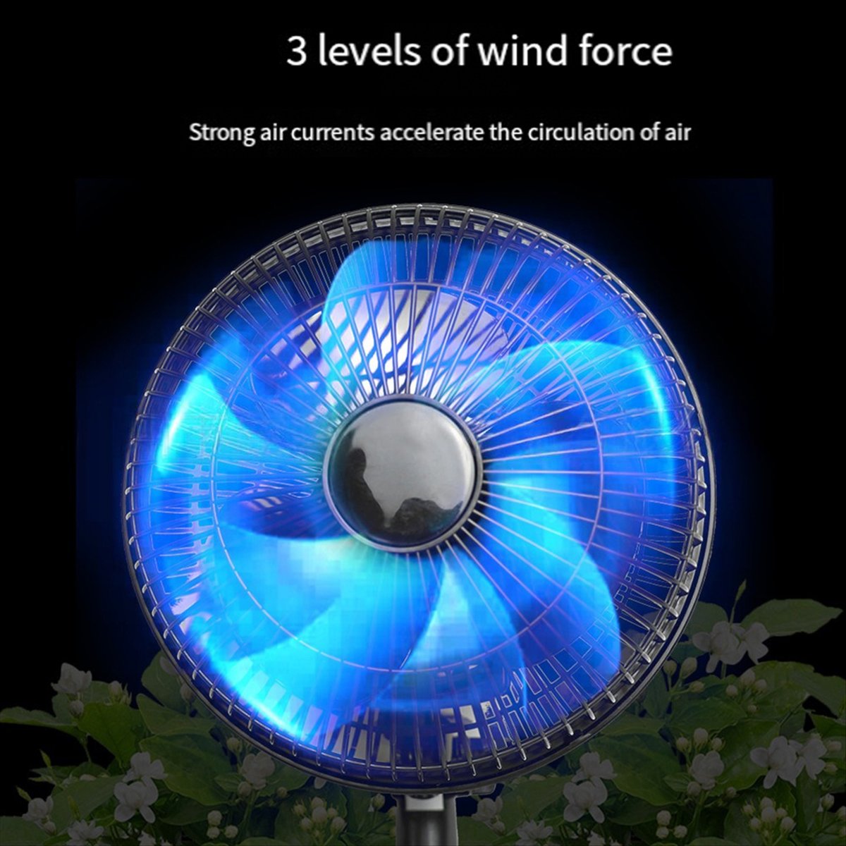 Oscillating Fan Clip - ABKM Grow Tent Clip Fan Quiet