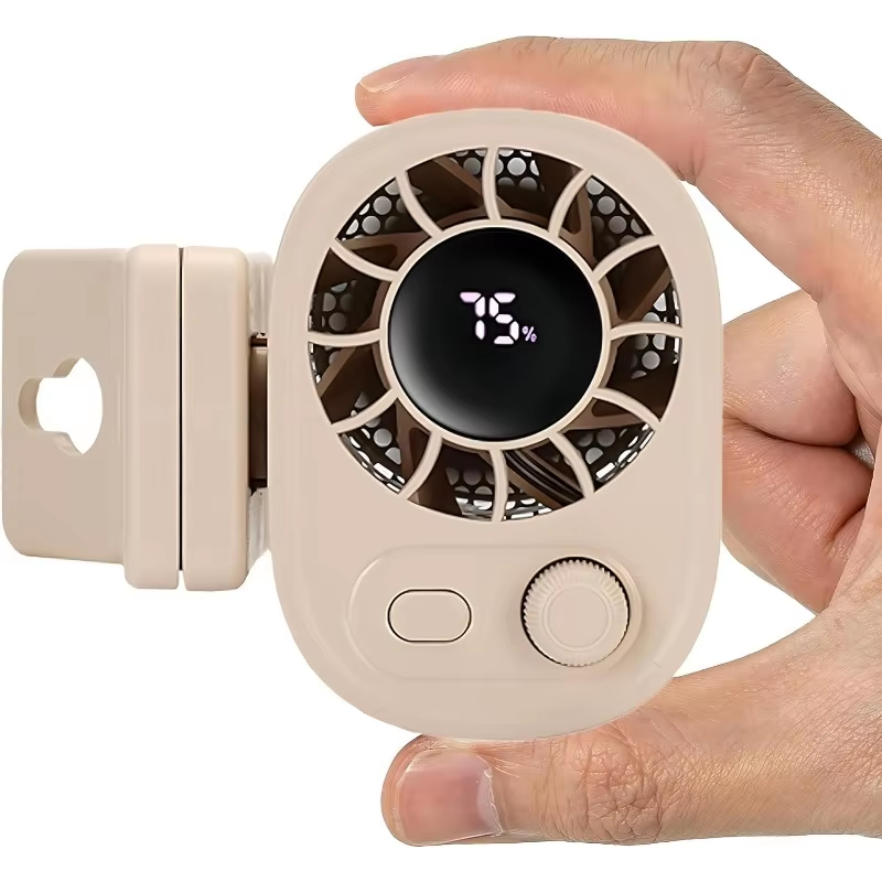 Oscillating Fan Clip - Clip-On Car Fan 360° Rotatable 100-Speed