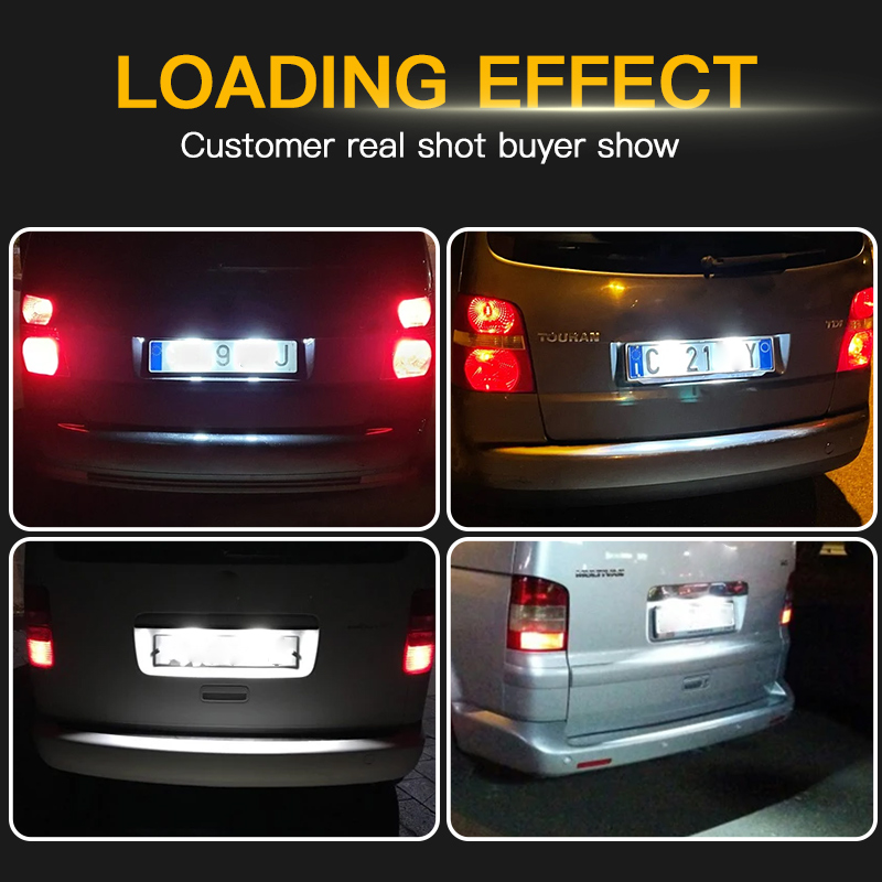 2pcs LED License Number Plate  - Grow Light T5 评论和价格