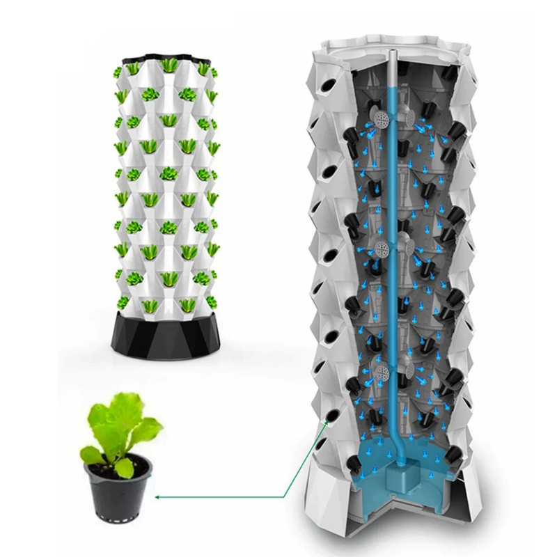 Vertical Grow Tower, Pineapple - Hydroponic Tower Planter 评论和价格