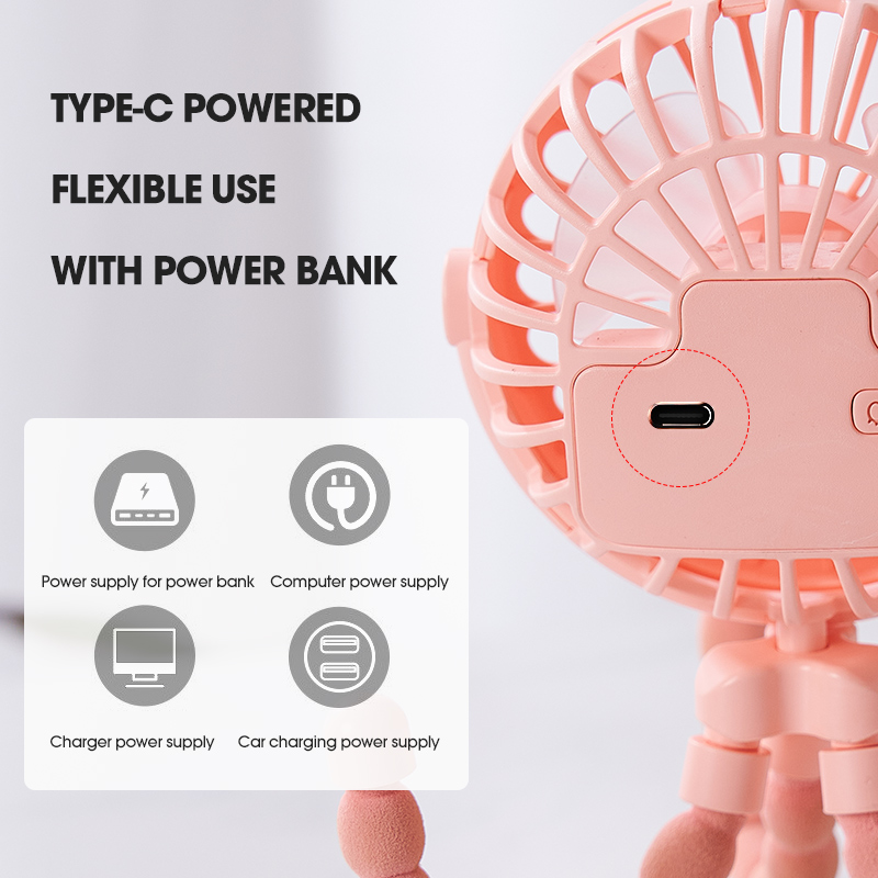 HOMEFISH Portable Baby Strolle - Oscillating Fan Clip 评论和价格