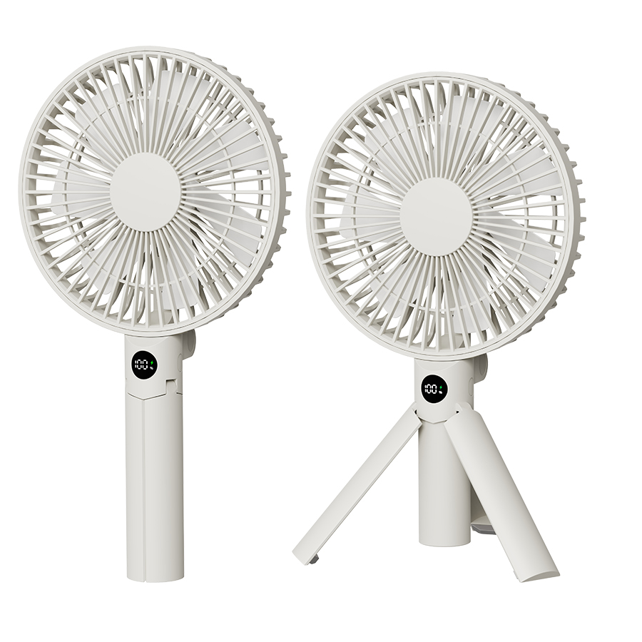 New Portable Folding Handheld  - Oscillating Fan Clip 评论和价格