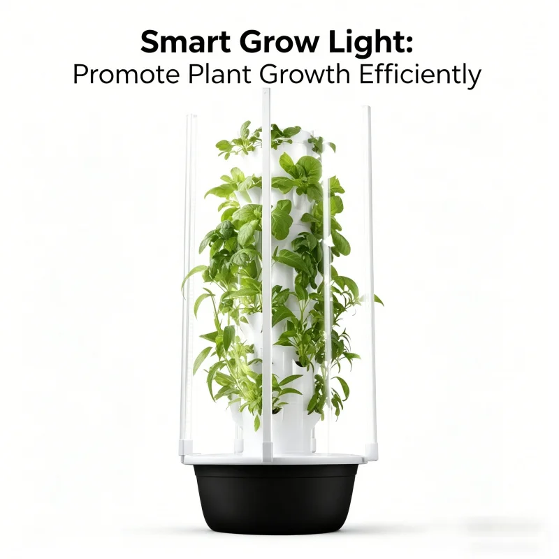 5-Layer Spacetree Hydroponic T - Hydroponic Tower Planter 评论和价格