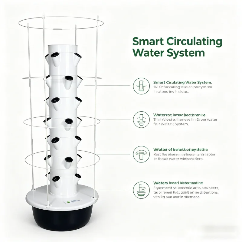 Spacetree Vertical Hydroponic  - Hydroponic Tower Planter 评论和价格