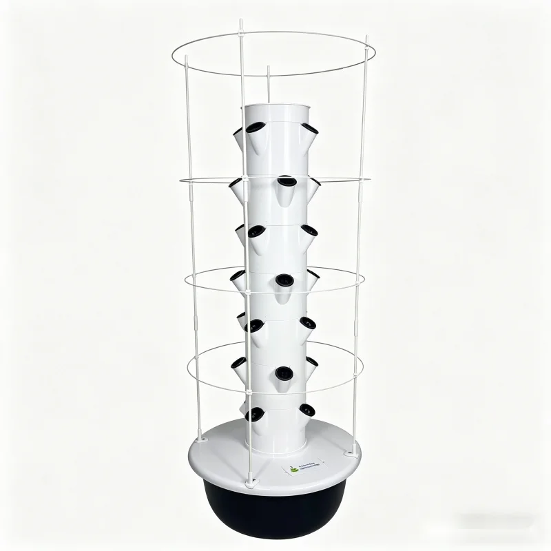9 Layer Aeroponic Hydroponic V - Hydroponic Tower Planter 评论和价格