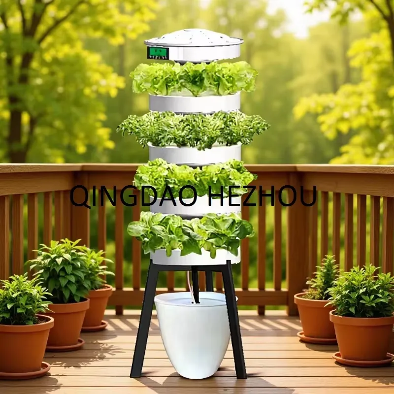 Hezhou Intelligence Hydroponic - Hydroponic Tower Planter 评论和价格
