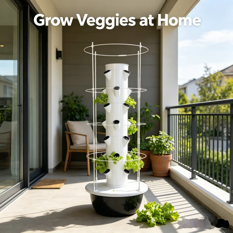 Smart Vertical Hydroponic Towe - Hydroponic Tower Planter 评论和价格