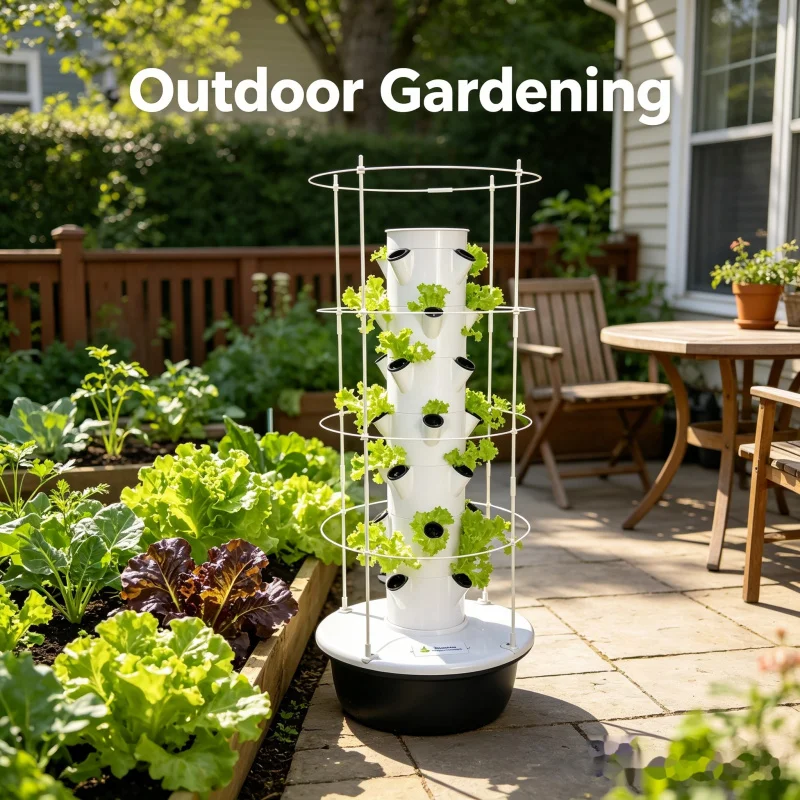 Smart Vertical Hydroponic Towe - Hydroponic Tower Planter 评论和价格