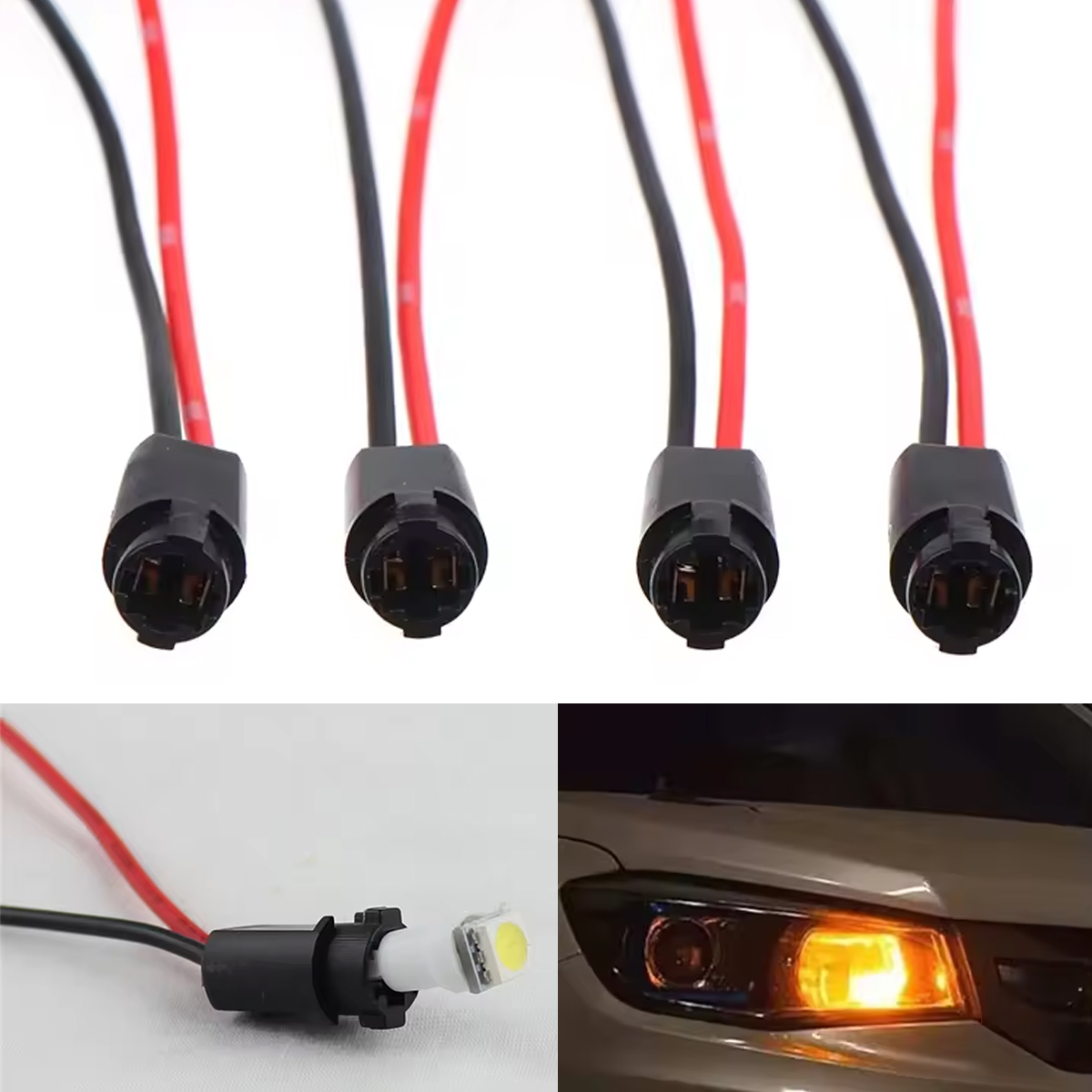 10Pcs T5 LED Bulb Holder Socke - Grow Light T5 评论和价格