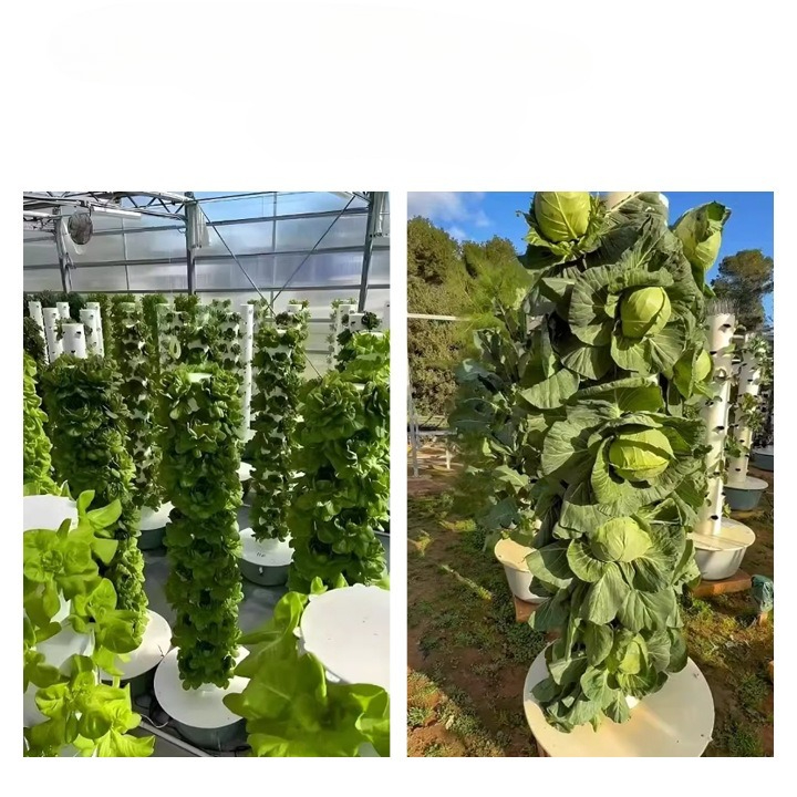 Hydroponic Tower with LED Grow - Hydroponic Tower Planter 评论和价格