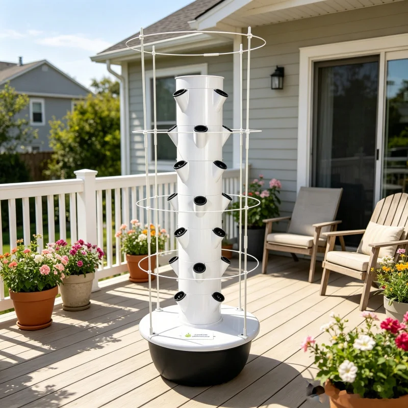 5 Layer Spacetree Vertical Hyd - Hydroponic Tower Planter 评论和价格