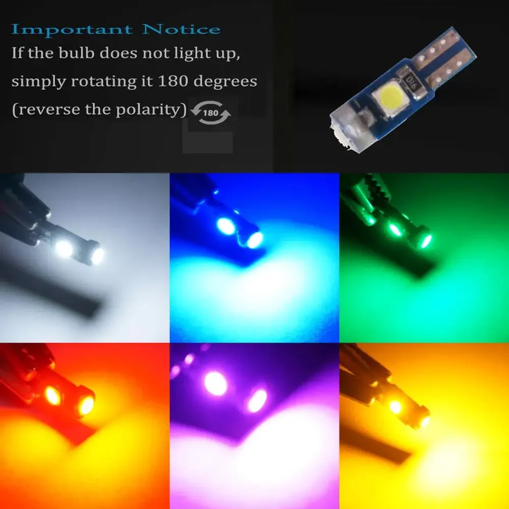 20pcs Led Bulb Dash Lights Sup - Grow Light T5 评论和价格
