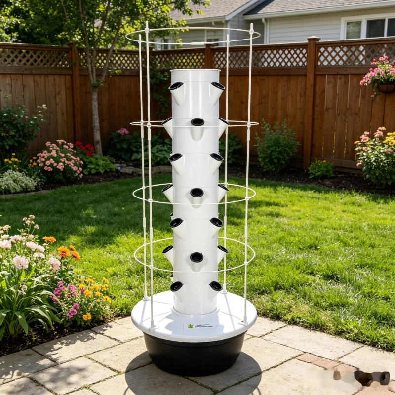 9 Layer Hydroponic Tower Garde - Hydroponic Tower Planter 评论和价格