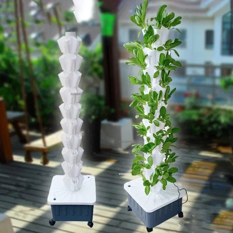 Greenhouse Garden Soilless Cul - Hydroponic Tower Planter 评论和价格